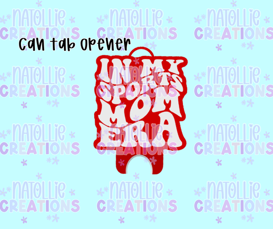 Sports Mom Era Tab Opener Keychain