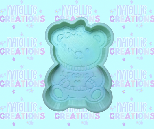 Jesus Bear Freshie Silicone Mold