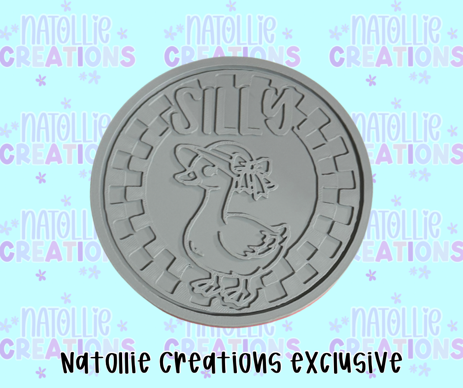 Silly Goose Insert Freshie Silicone Mold