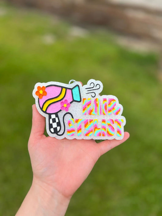 Groovy Hair Stylist Freshie Silicone Mold