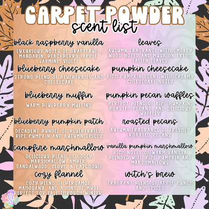 16oz Carpet Powder - FALL SCENTS