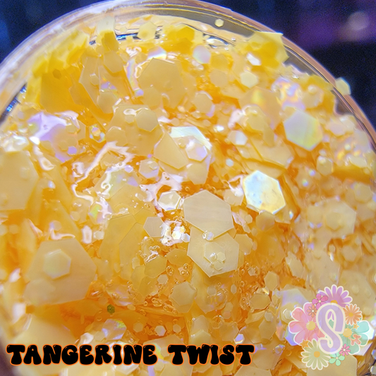 TANGERINE TWIST Hair Glitter