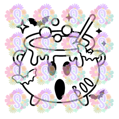 COLORING PAGE - FALL & SPOOKY