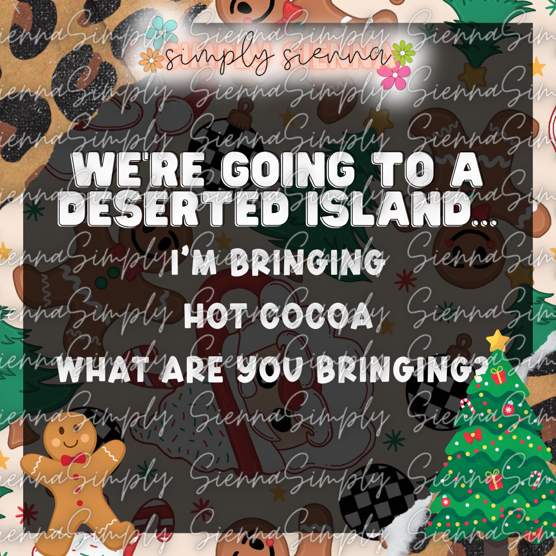 Leopard Santa deserted island game