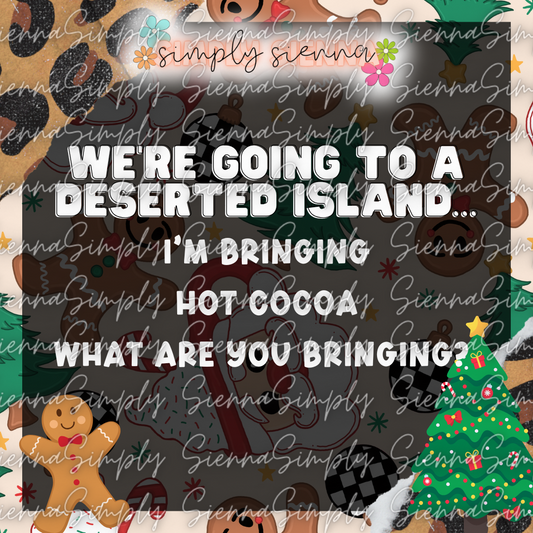 Leopard Santa deserted island game