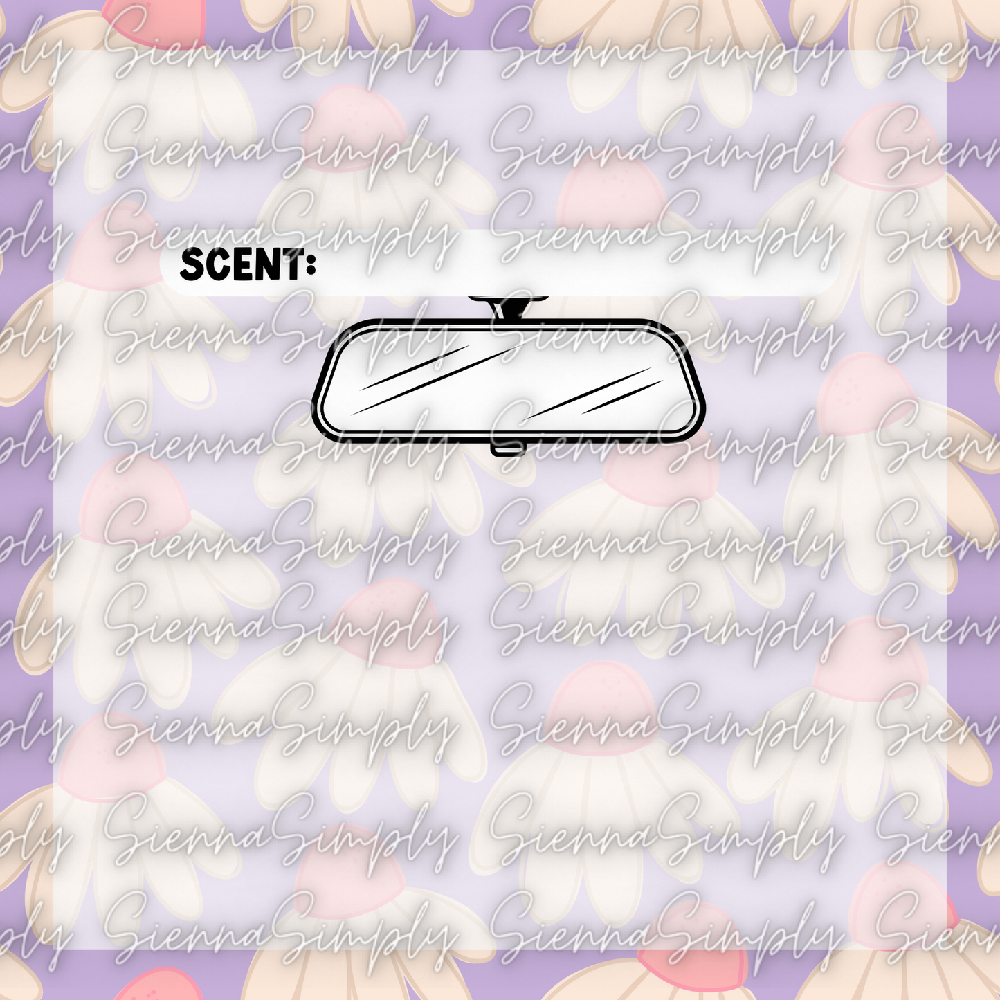 Purple Flower Bag Inserts