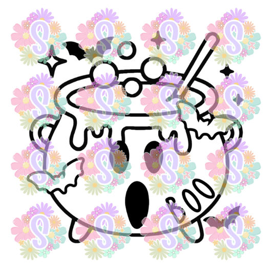 COLORING PAGE - FALL & SPOOKY