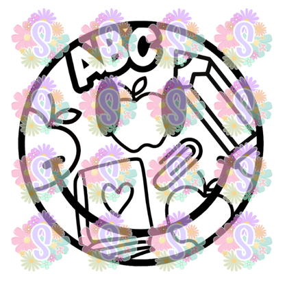 COLORING PAGE - BACK TO SCHOOL