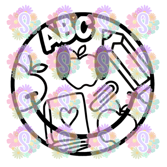 COLORING PAGE - BACK TO SCHOOL