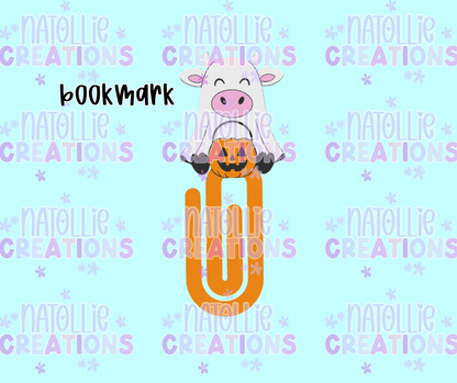 Ghost Cow Bookmark