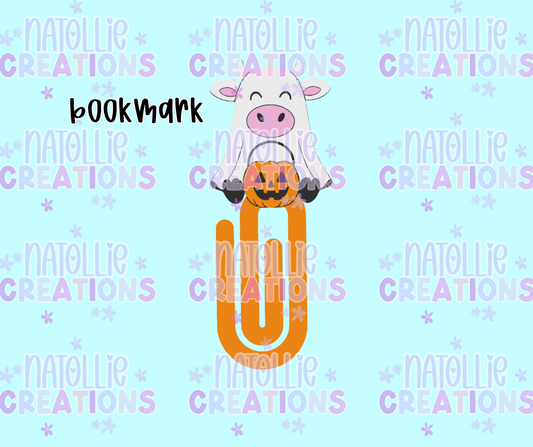 Ghost Cow Bookmark