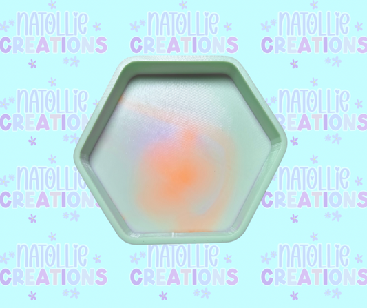 Hexagon Blank Freshie Silicone Mold