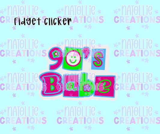 90's Babe Clicker Fidget
