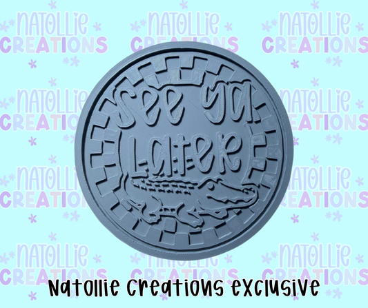 See Ya Later Alligator Insert Freshie Silicone Mold