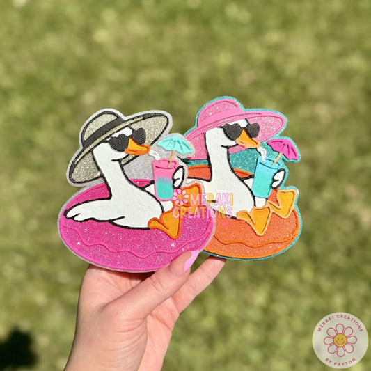Goose Floatie Freshie Silicone Mold