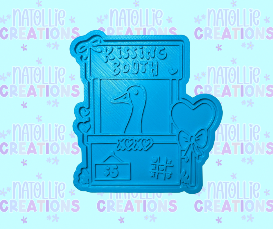 Goose Kissing Booth Insert Freshie Silicone Mold
