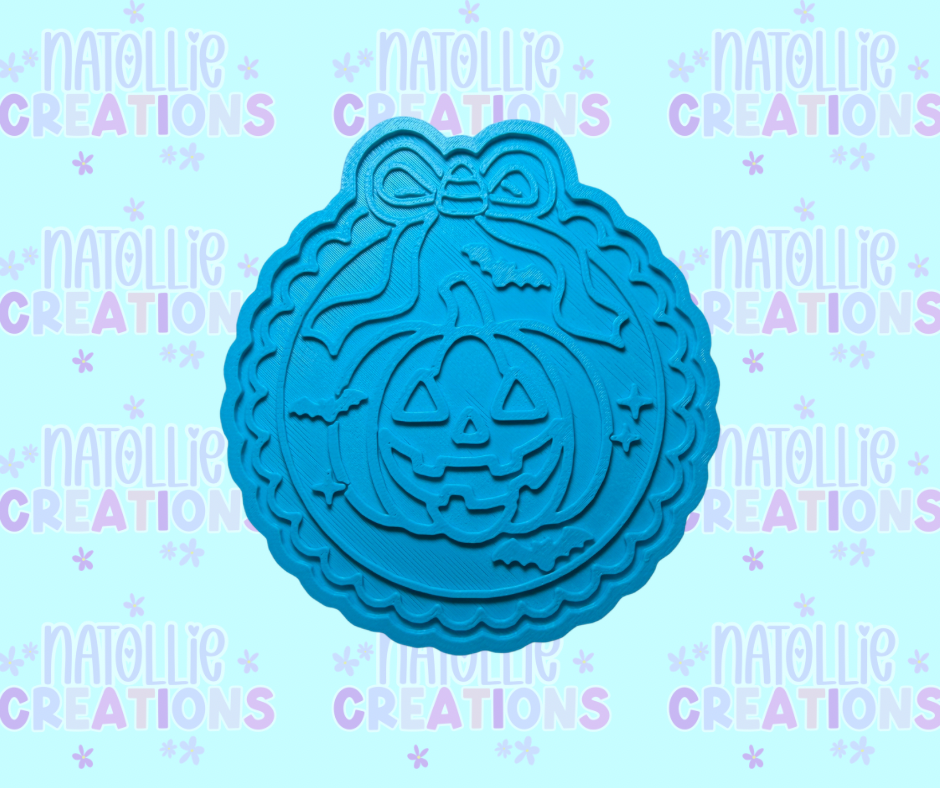 Jack-O-Lantern Insert Freshie Silicone Mold