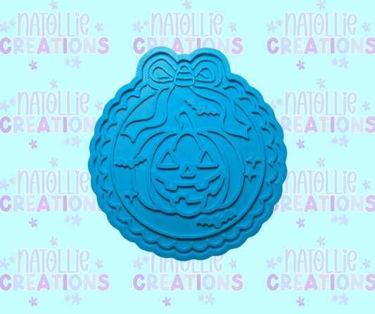 Jack-O-Lantern Insert Freshie Silicone Mold