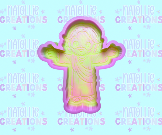 Jesus Freshie Silicone Mold