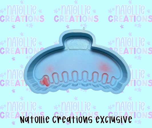 Claw Clip Freshie Silicone Mold