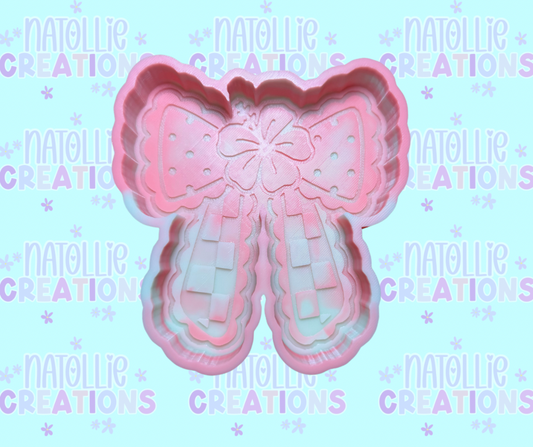 Hibiscus Bow Freshie Silicone Mold