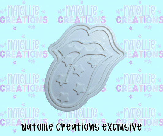 Star Tongue Insert Freshie Silicone Mold