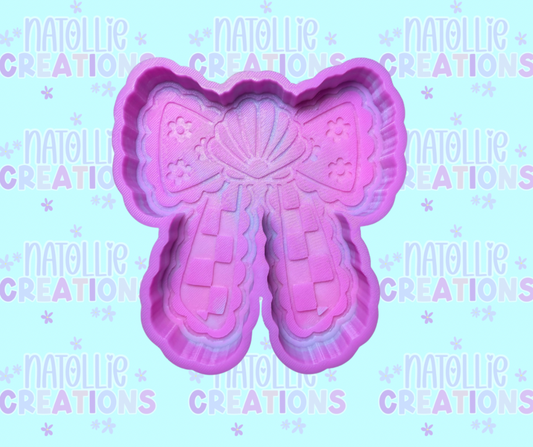 Seashell Bow Freshie Silicone Mold