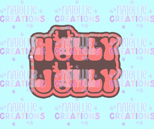 Holly Jolly Freshie Silicone Mold