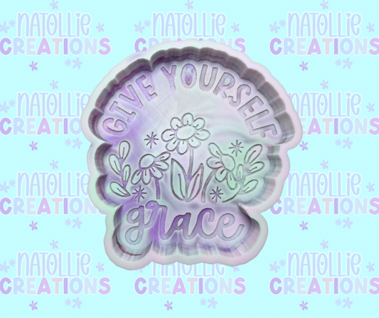 Give Yourself Grace Freshie Silicone Mold