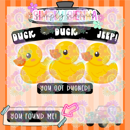 DUCK DUCK J. YOU FOUND ME Bag Inserts