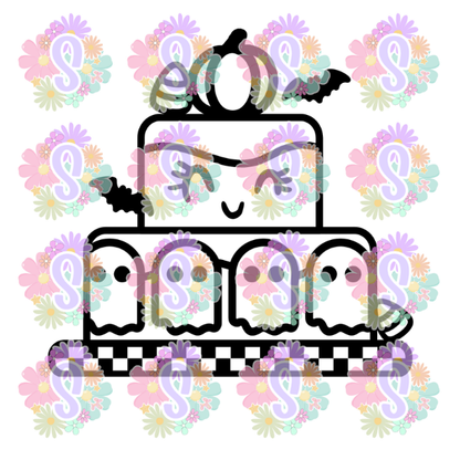 COLORING PAGE - FALL & SPOOKY