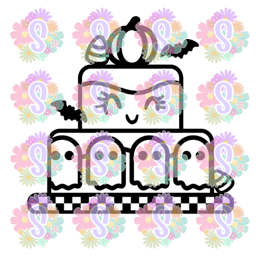 COLORING PAGE - FALL & SPOOKY