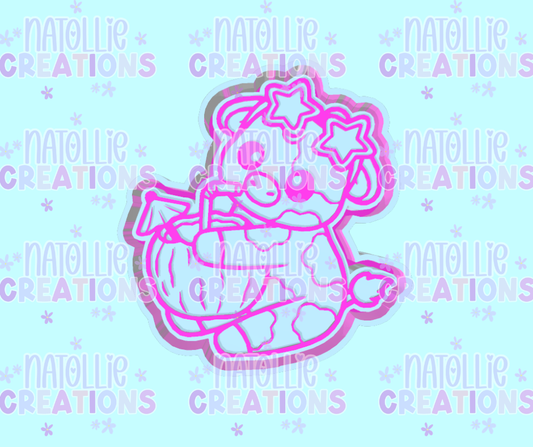 Cutie Cow W/ Coconut Freshie Silicone Mold