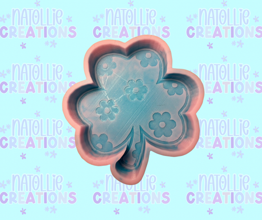 Floral Clover Freshie Silicone Mold