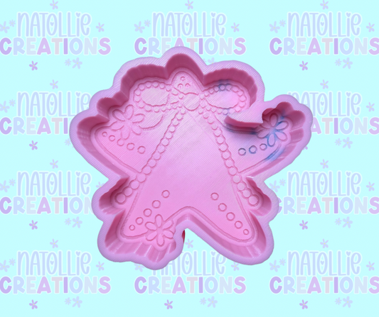 Starfish W/ Pearl Bow Freshie Silicone Mold