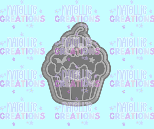 Skull Cherry Cupcake Freshie Silicone Mold