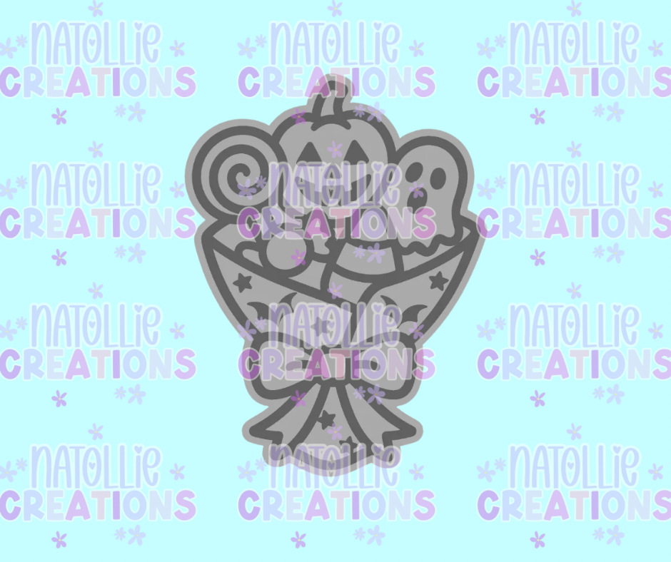 Halloween Bouquet Freshie Silicone Mold