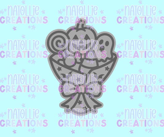 Halloween Bouquet Freshie Silicone Mold