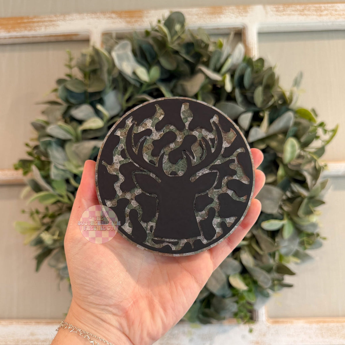 Camo Deer Insert Freshie Silicone Mold
