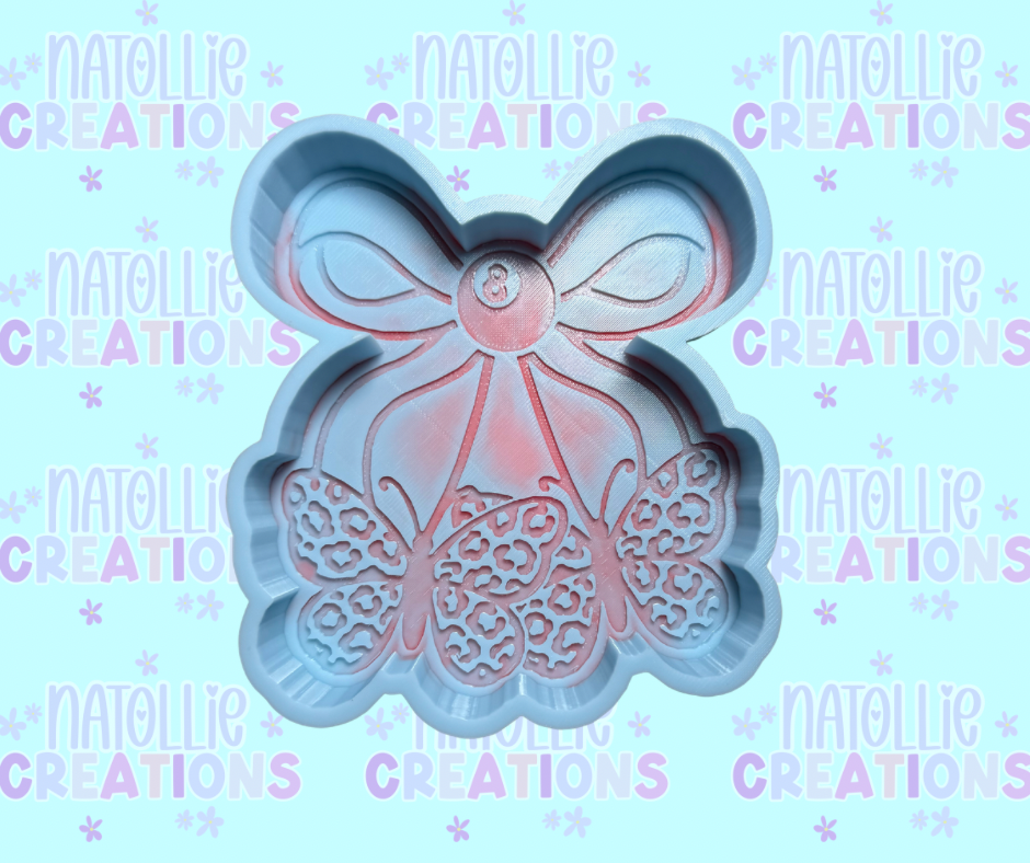 Leopard Butterfly Cherry Freshie Silicone Mold