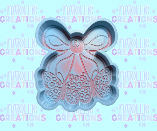 Leopard Butterfly Cherry Freshie Silicone Mold