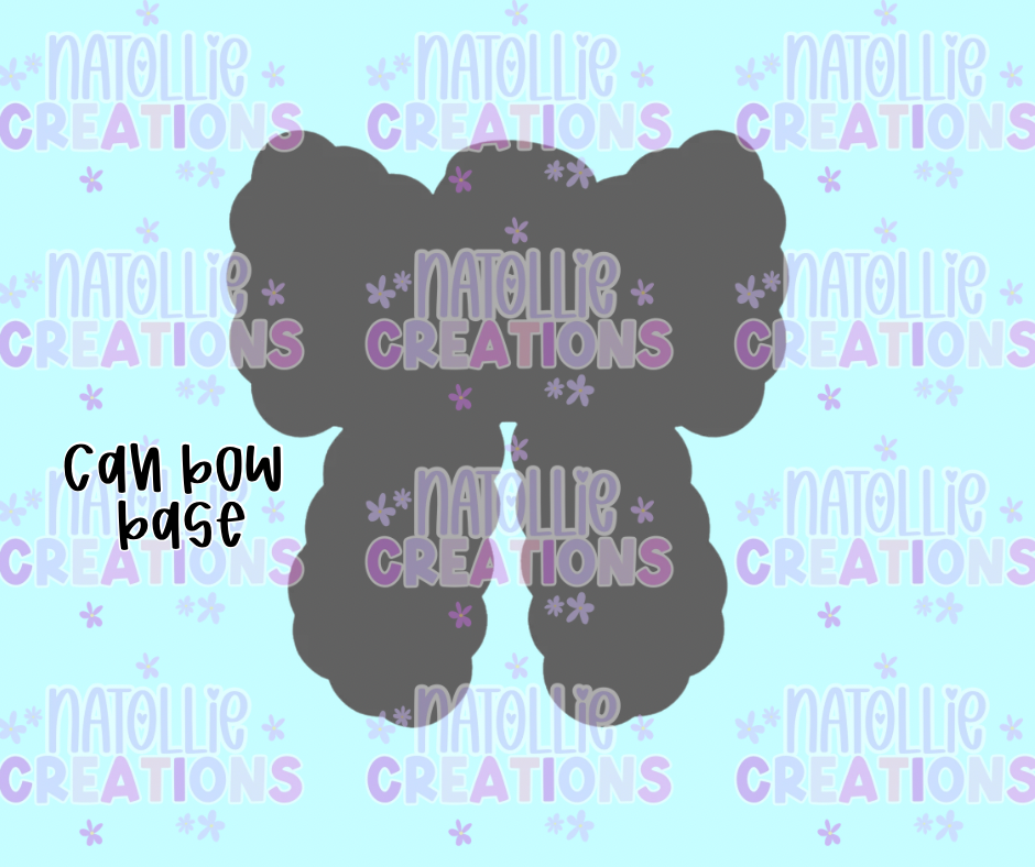 Can Bow Blank Freshie Silicone Mold