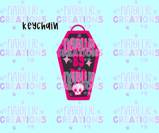 Death by TBR Keychain