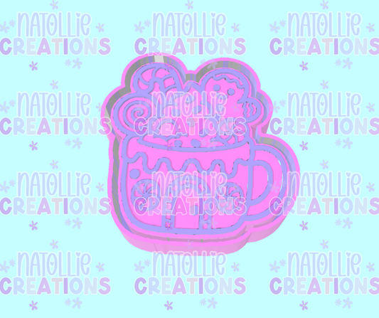 Gingerbread Mug Freshie Silicone Mold