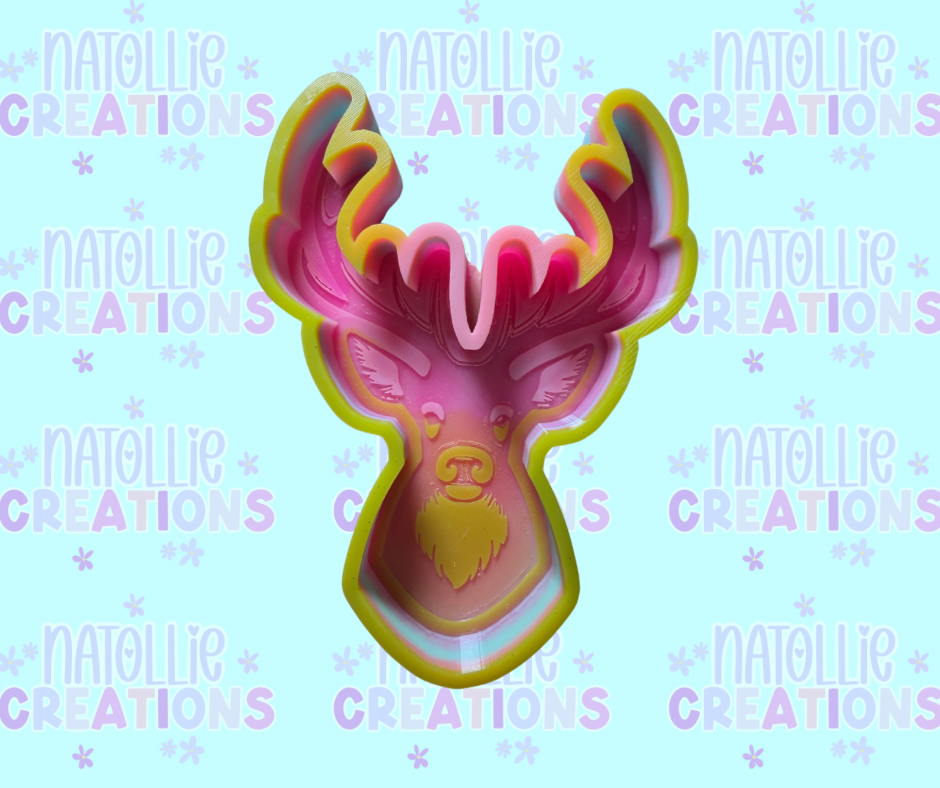 Deer Head Freshie Silicone Mold