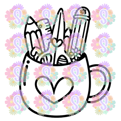 COLORING PAGE - BACK TO SCHOOL