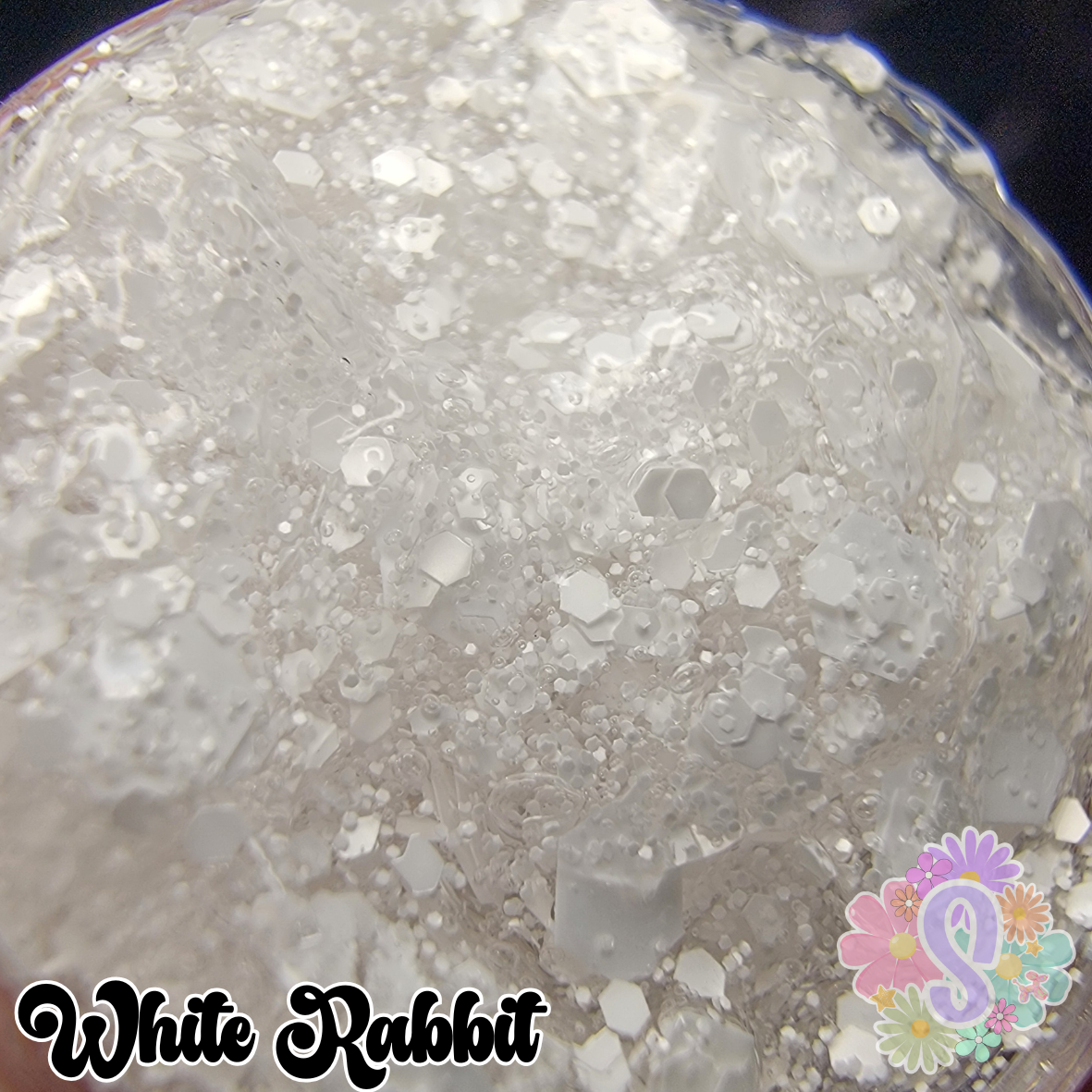 WHITE RABBIT Hair Glitter