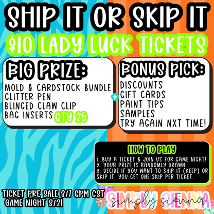 SHIP IT OR SKIP IT 3/21 6PM CST