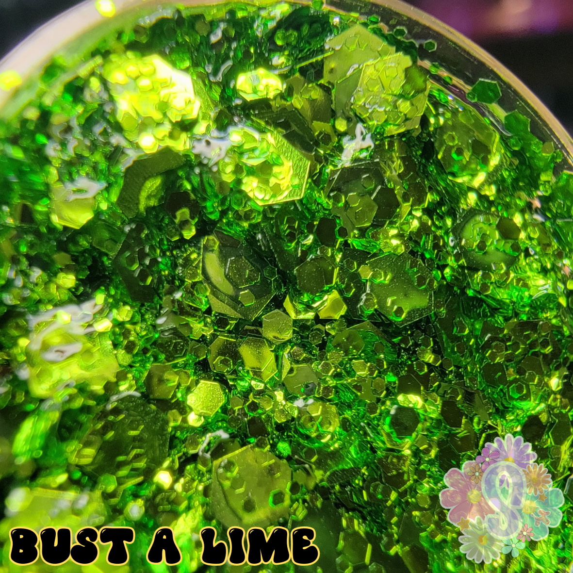 BUST A LIME Hair Glitter