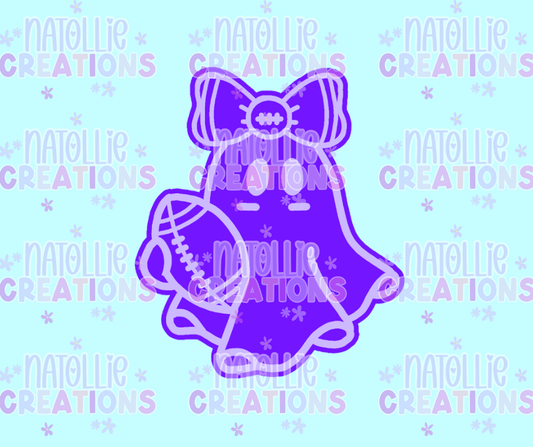 Football Ghost Freshie Silicone Mold